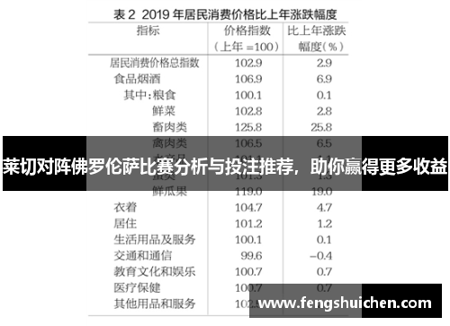 莱切对阵佛罗伦萨比赛分析与投注推荐，助你赢得更多收益